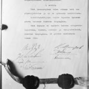 Suomen ja Neuvostoliiton välisen rauhansopimuksen toinen sivu